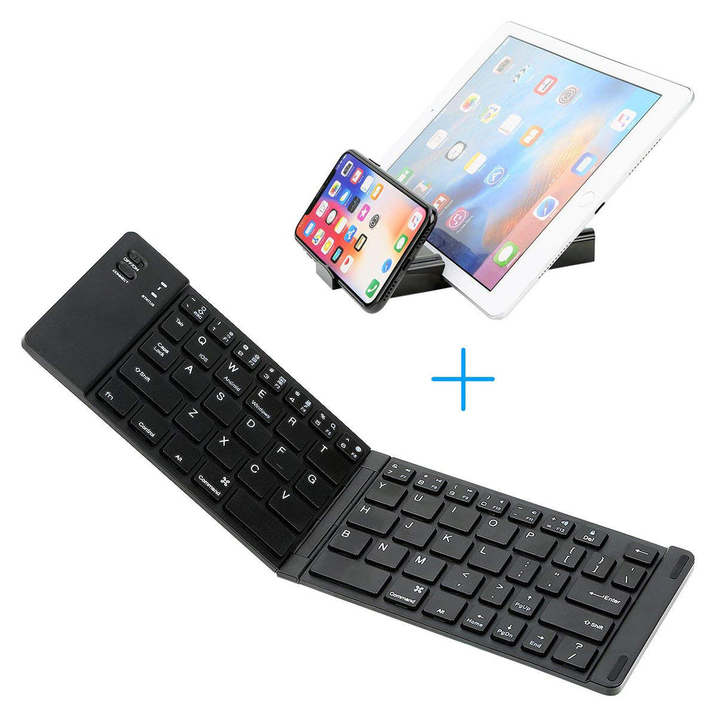 Wireless Foldable Metal Keyboard – Slim, Smart, Travel-Ready
