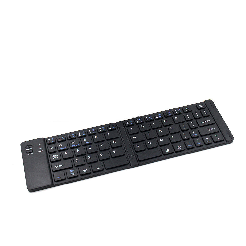 Wireless Foldable Metal Keyboard – Slim, Smart, Travel-Ready