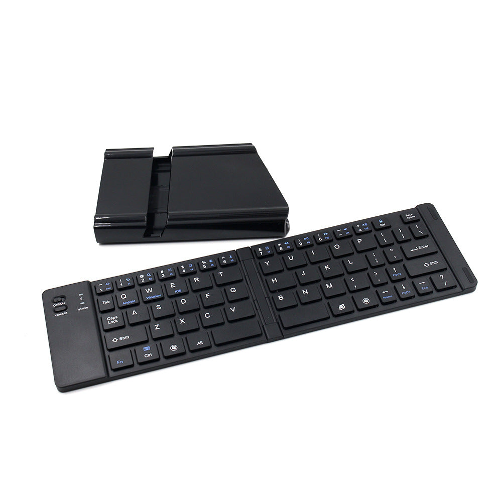 Wireless Foldable Metal Keyboard – Slim, Smart, Travel-Ready