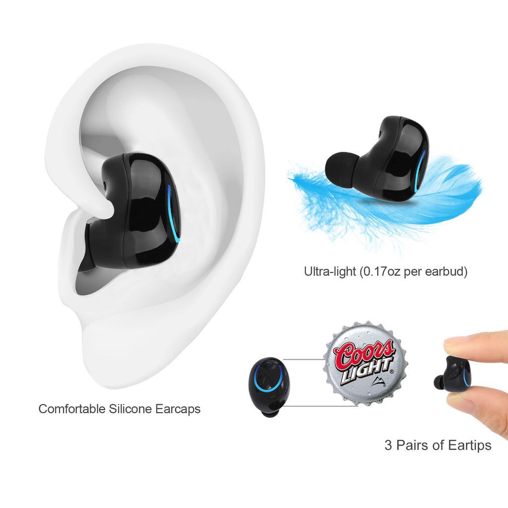 True Wireless Stereo Earbuds – Compact, Powerful Sound