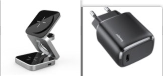 Portable Magnetic 3-in-1 Wireless Charging Station